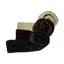 Cameo Deluxe Fur Girth Sleeve in Brown